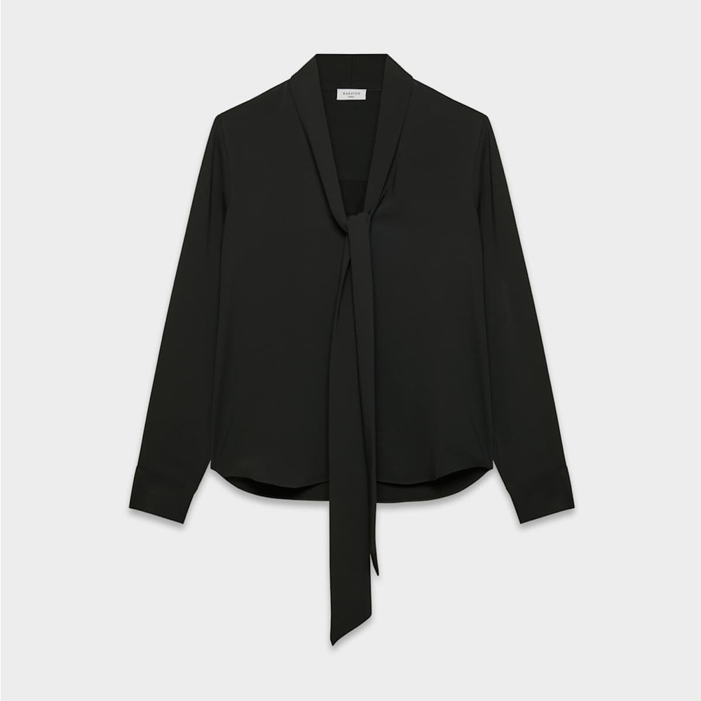 Babaton bow Black Women's Top